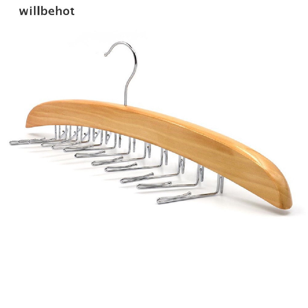 Móc treo thắt lưng bằng gỗ đa năng 12 / 24 inch