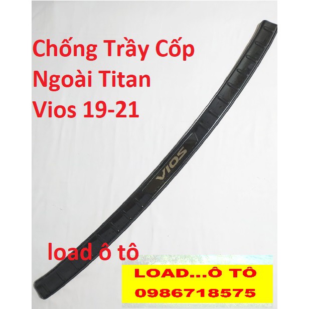 Chống Trầy Cốp Ngoài Toyota Vios 2019-2021 Vân Titan Cao Cấp