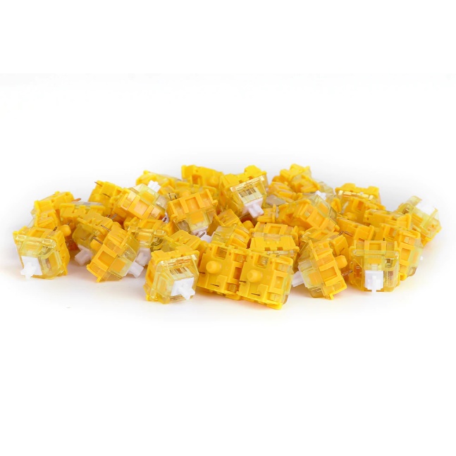 Combo 5/10/15 Công tắc phím cơ - Switch Ajazz Diced Fruit - Kiwi | Peach | Banana - Hàng Chính Hãng