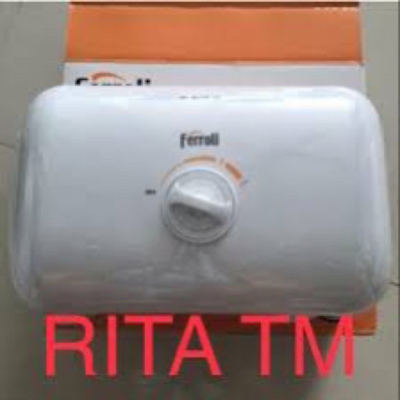 (Nowship)MÁY NƯỚC NÓNG TRỰC TIẾP FERROLI RITA FS-4.5DE,RITA FS-4.5 Chống Giật, Hiển Thị Nhiệt Độ