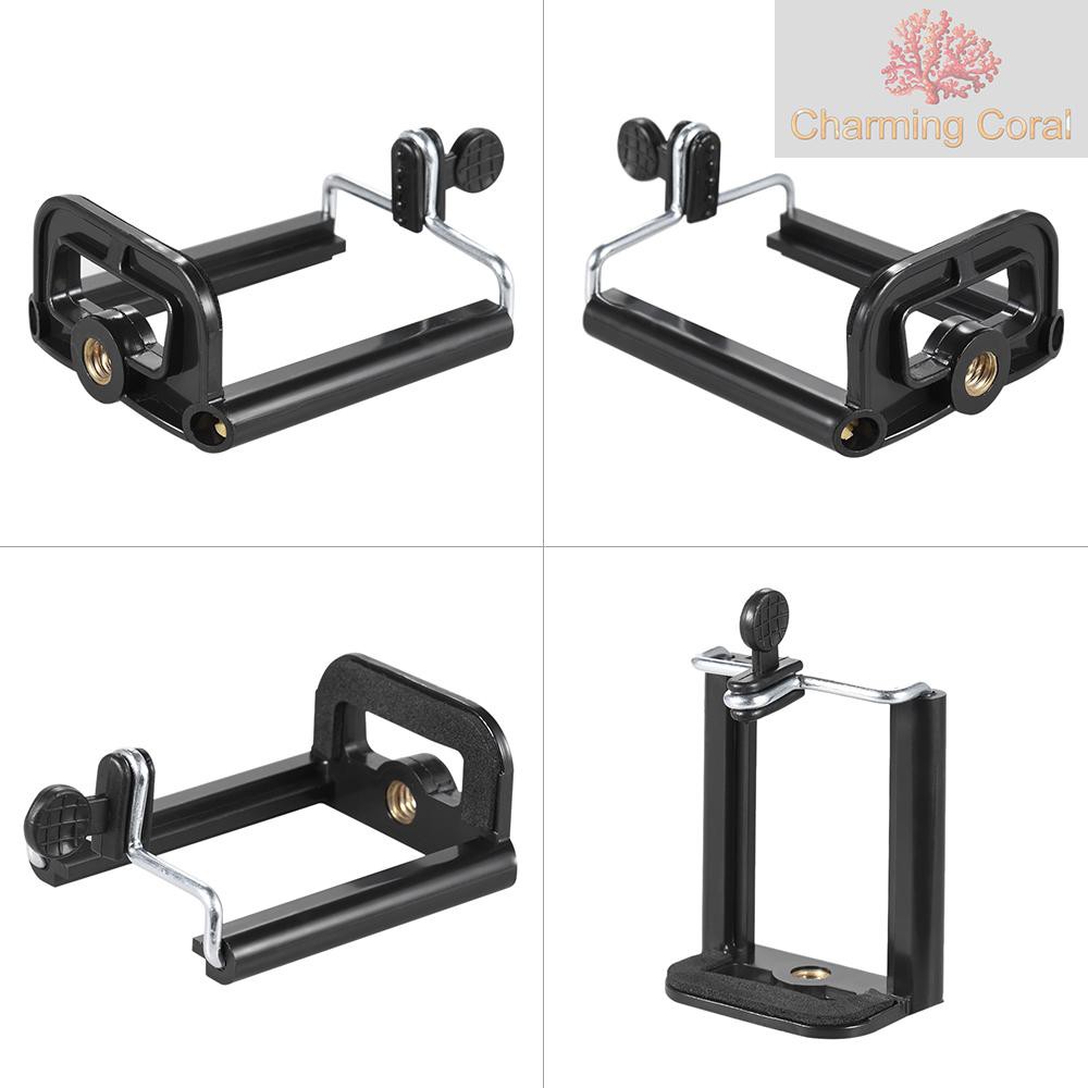 CTOY Andoer Cross-shaped Mini Universal Handheld Grip Handheld Stabilizer Holder + Adjustable Phone Holder with 1/4" Screw Mounts for 5.5-8.5cm Smartphone for GoPro Sony Xiaomi Action Camera DV Camera Light Camcorder for Trip