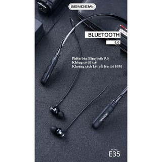 Tai nghe bluetooth 5.0 quàng cổ SENDEM E35