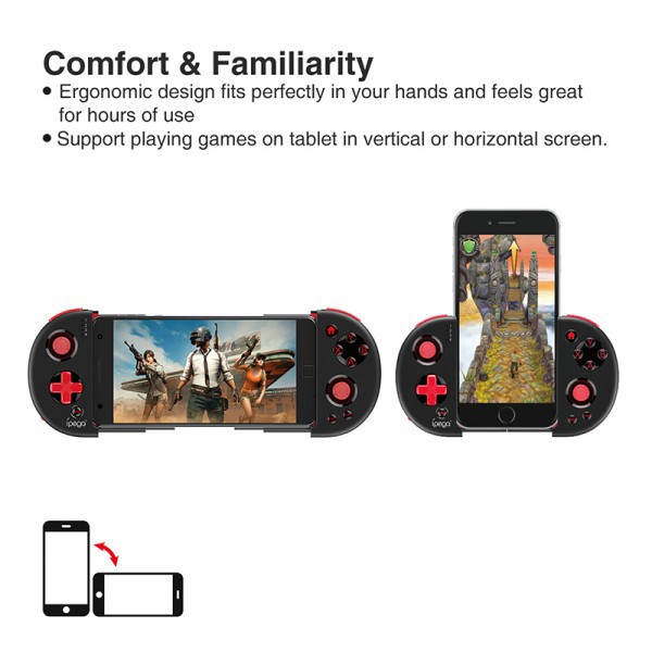 Blackhole Tay cầm chơi game IPEGA pg-9087 không dây kết nối Bluetooth cho Android nintendo switch