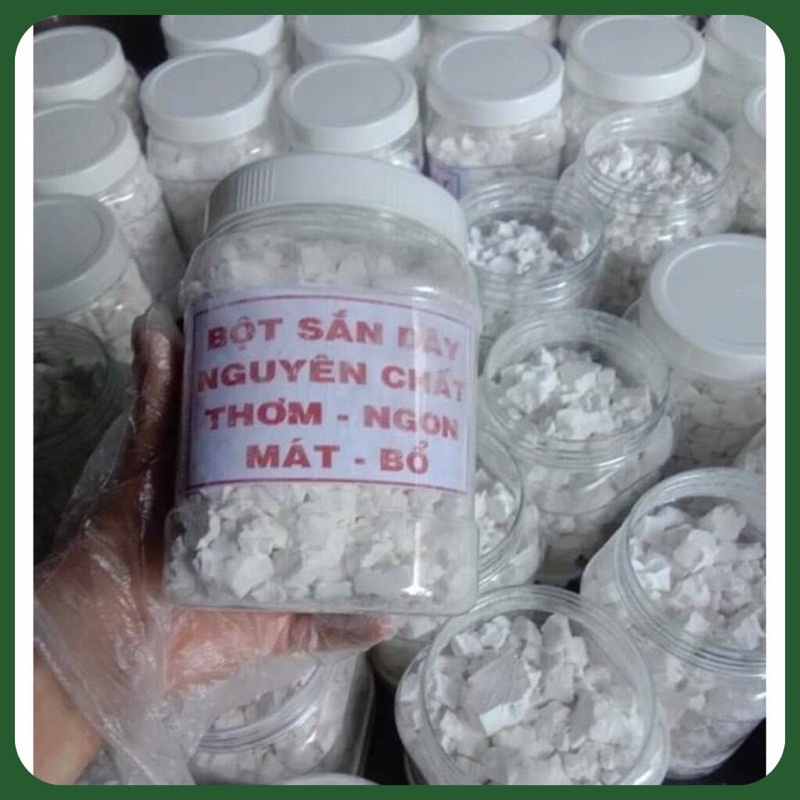 1KG Sắn dây nguyên chất thơm ngon giải nhiệt thanh lọc cơ thể