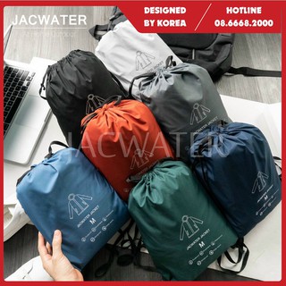 Áo khoác gió lót lông cừu nam có mũ mùa đông form rộng chống nước cản bụi JACWATER V475