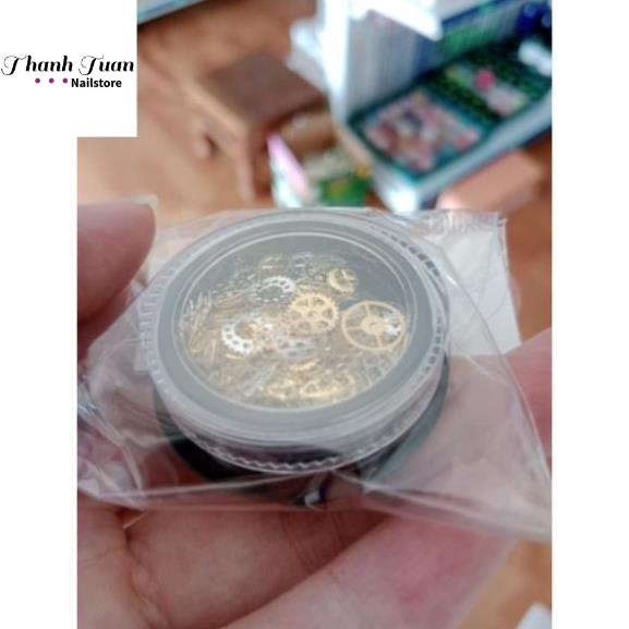 Hũ phụ kiện gắn móng, trang trí móng, phụ kiện làm nail  - Phụ kiện đồ nail
