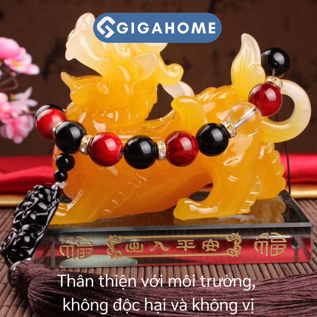 Tì Hưu Phong Thủy GIGAHOME Trang Trí Xe Hơi, Bàn Làm Việc, Khử Mùi Cho Ô Tô 5020