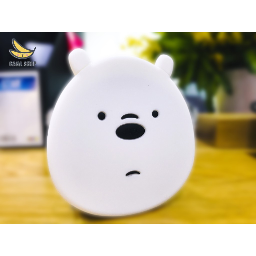Gương bỏ túi mặt anh em gấu Bare Bear Chúng tôi là gấu