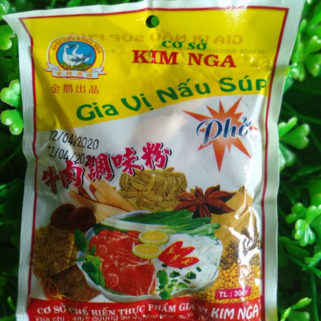 GÓI GIA VỊ CHUẨN NẤU SÚP, PHỞ THƠM NGON