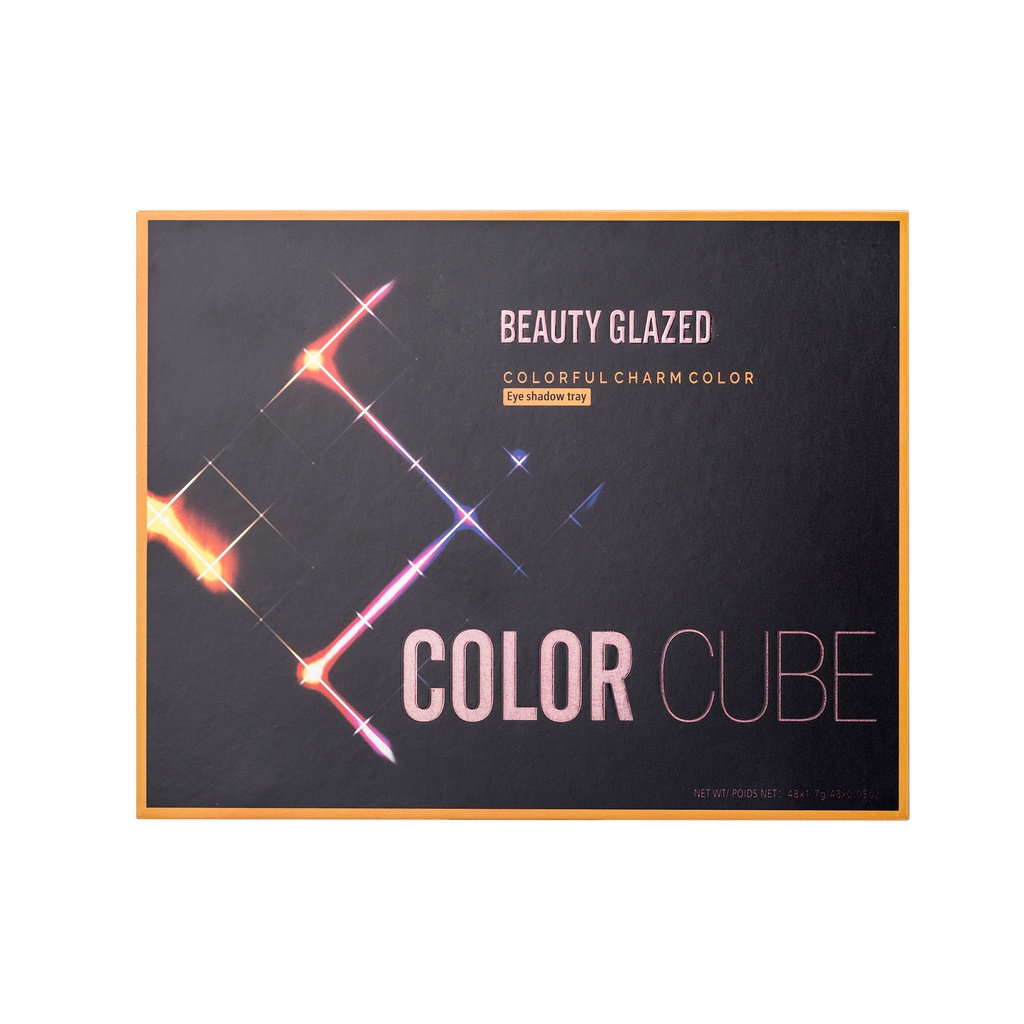 Bảng phấn mắt 48 màu BEAUTY GLAZED kháng nước lâu trôi