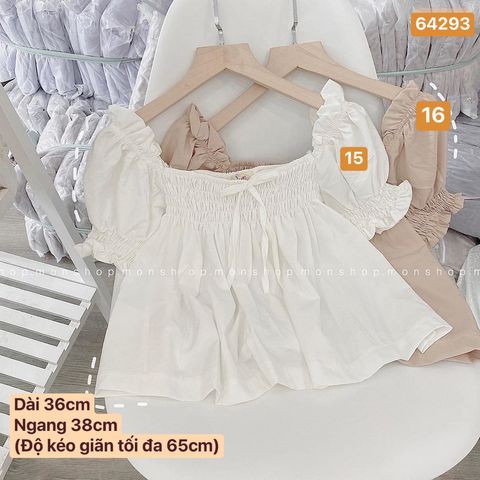 Tổng hợp áo babydoll bánh bèo thời trang 64580, 64483