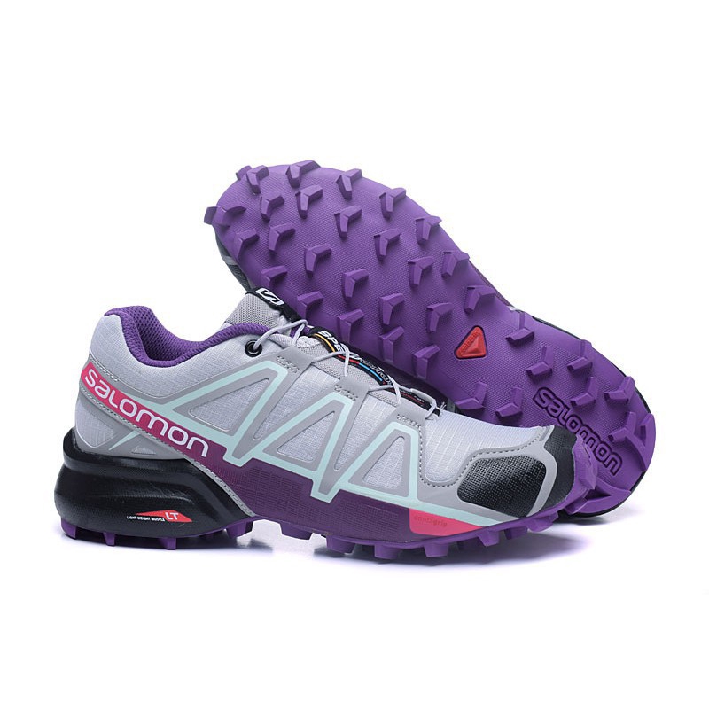 [Với hộp] Chính hãng Salomon Women Speedcross 4 Trail Giày đi bộ ngoài trời :