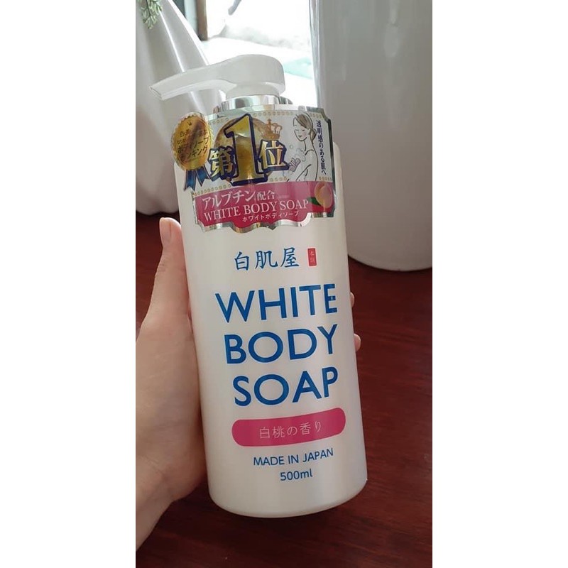 Sữa Tắm Toàn Thân White Body Soap 500ml [HangNhat]