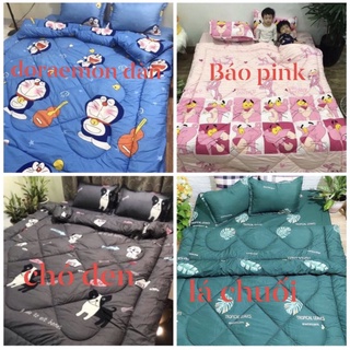Combo ga giường đủ bộ 5 món chăn phao
