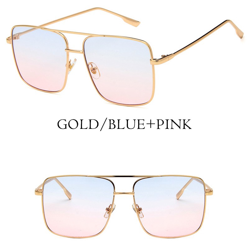 Kính mát gọng vuông phong cách cổ điển thời trang dành cho cả nam và nữ