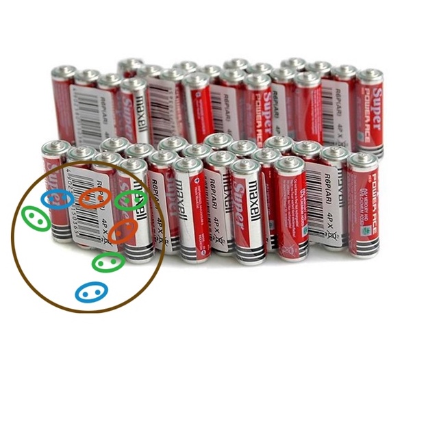 Hộp 40 Viên Pin AA ( Pin Tiểu ) Maxell Siêu Bền - Hàng nhập khẩu