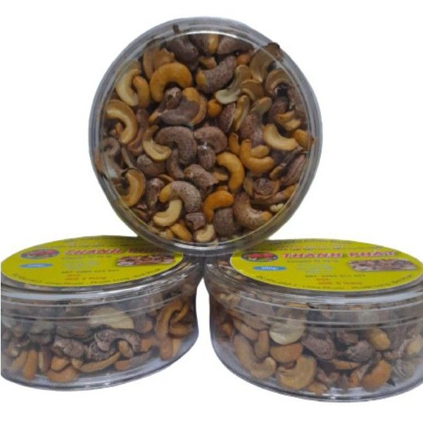 500g Hạt điều rang muối bình phước loại vỡ còn vỏ lụa | BigBuy360 - bigbuy360.vn