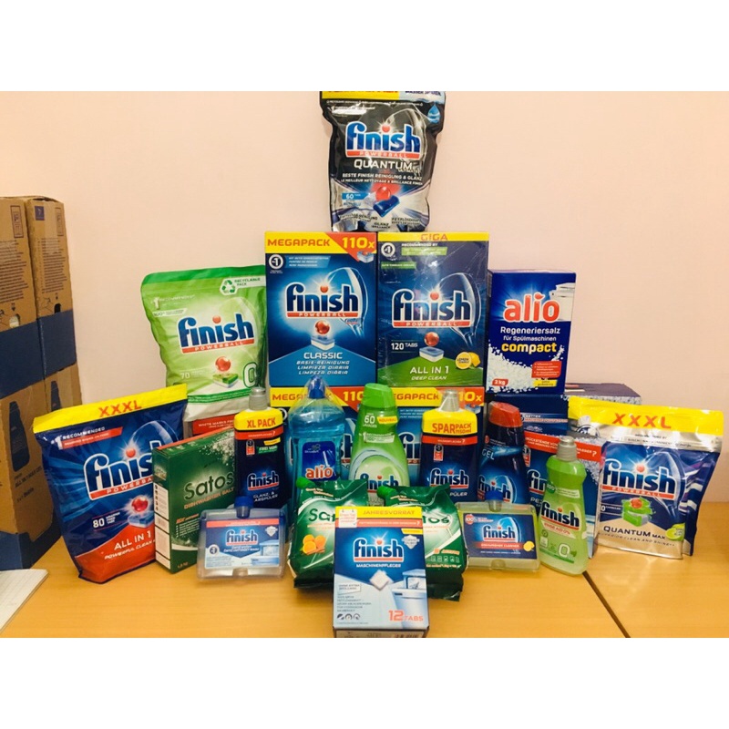 Viên/ gel rửa bát Finish Eco 0%