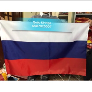 Cờ Quốc Kì Nga 80x120cm
