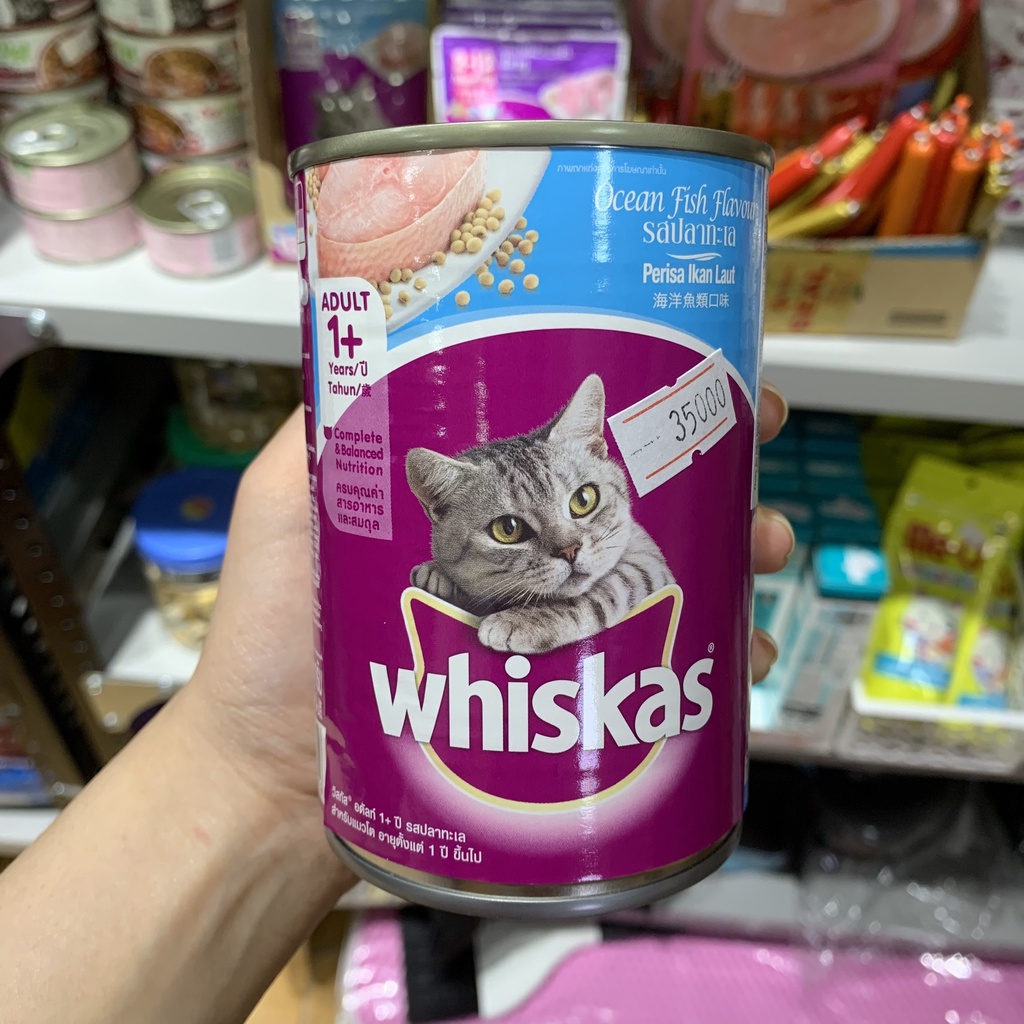 Whiskat pate lon 400g pate dinh dưỡng cho mèo