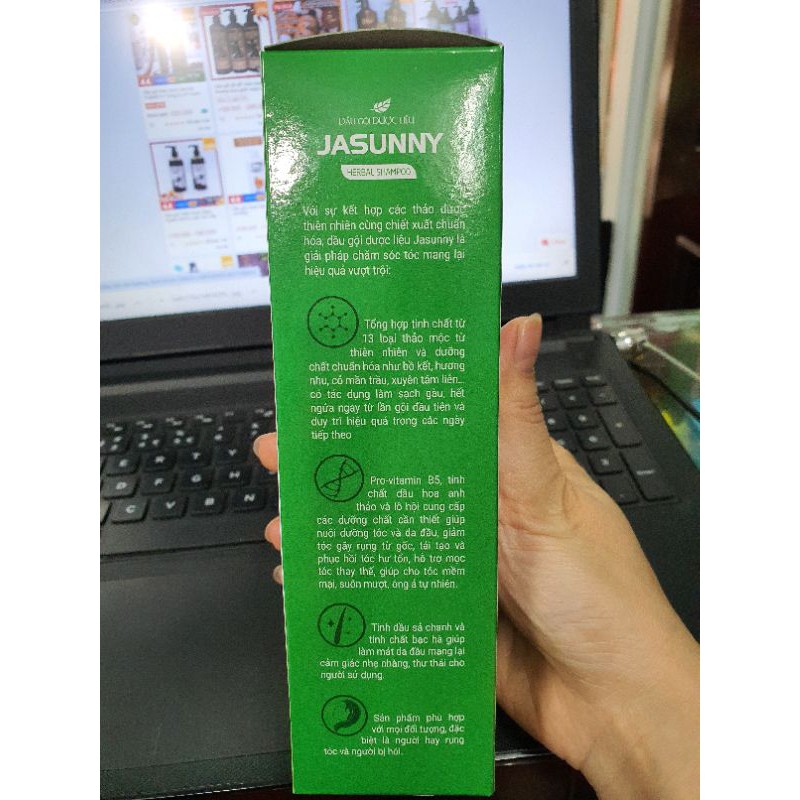 Dầu gội dược liệu Jasunny natural