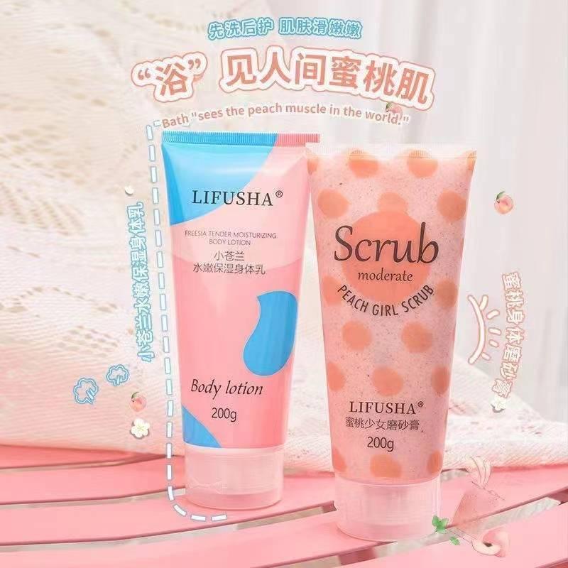 Kem Tẩy Tế Bào Chết Toàn Thân Làm Sạch Sâu Dưỡng Ẩm Làm Trắng Da