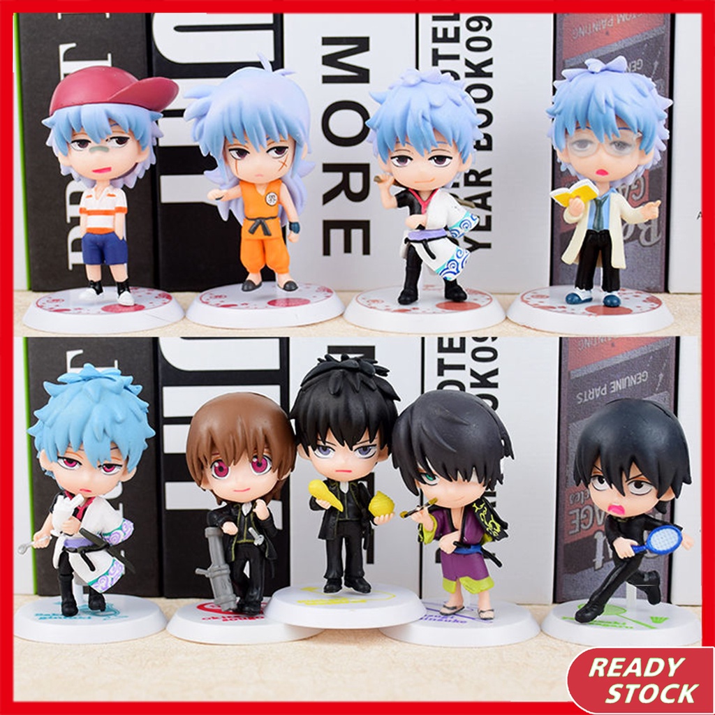 Mô Hình Nhân Vật Hoạt Hình GINTAMA Bằng PVC