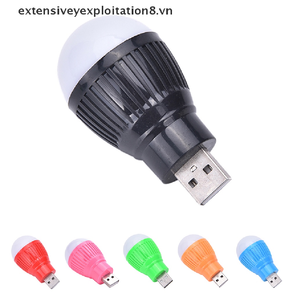 Bóng đèn LED USB mini ánh sáng trắng mát mẻ cho đèn đọc sách