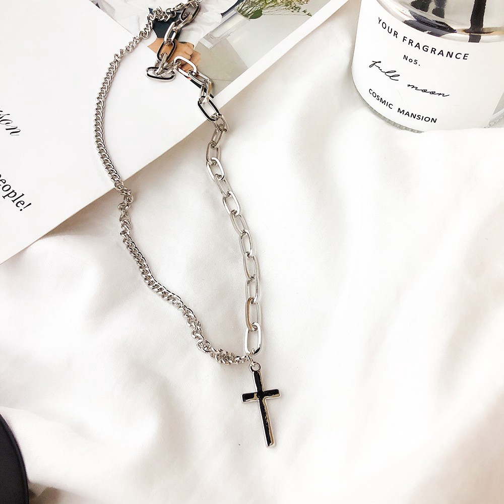 XiaoboACC Dây Chuyền Kim Loại 3 Lớp Thời Trang Phong Cách Hiphop | BigBuy360 - bigbuy360.vn