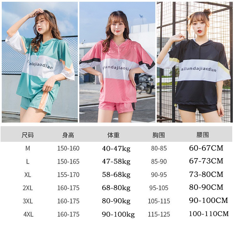 Bộ Đồ Bơi Hai Mảnh Plus Size 6.1 Phong Cách Hàn Quốc | BigBuy360 - bigbuy360.vn