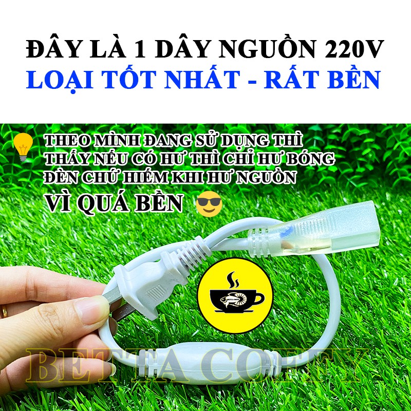 ĐÈN LED DÂY CAO CẤP - CÓ THỂ NỐI DÀI TUỲ THÍCH - BETTA COFFY