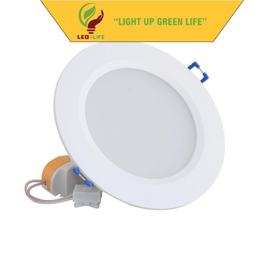 Đèn LED Âm Trần Downlight Rạng Đông D AT06L 110/9W - Trắng, Vàng S