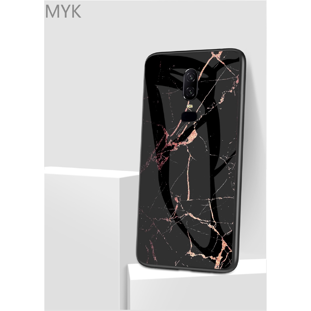 Xiaomi Redmi S2 Redmi Y2 Mi 9  Mi 9SE Note 4 MediaTek Note 4X MediaTek Case Marble Pattern Gradient Tempered Glass Hard Cover