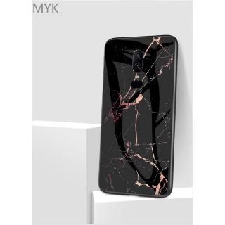 Ốp điện thoại kính cường lực bề mặt vân cẩm thạch Xiaomi Mi8 8SE 8 Lite8 Pro Redmi Note7Pro Redmi Note7 Redmi Note5