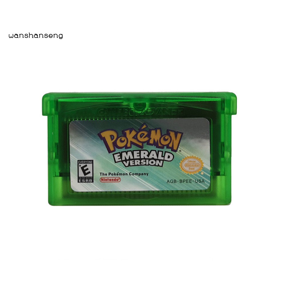 Thẻ Chơi Game Pokemon Ruby / Sapphire / Emerald / Fire Red / Leaf Green / Ruby Cho Gba