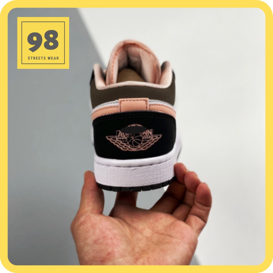 ⚡️[𝐈𝐛 𝐗𝐞𝐦 𝐕𝐃, 𝐀̉𝐧𝐡 𝐂𝐡𝐢 𝐓𝐢𝐞̂́𝐭][𝐅𝐫𝐞𝐞𝐬𝐡𝐢𝐩 + 𝐅𝐮𝐥𝐥𝐛𝐨𝐱]Giày Thể Thao Sneaker Đen Cam Cổ Thấp, Cổ Cao, 1 MidPeachMocha
