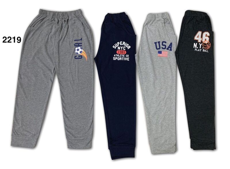 QUẦN DÀI COTTON BÉ TRAI SIZE 8-14Y