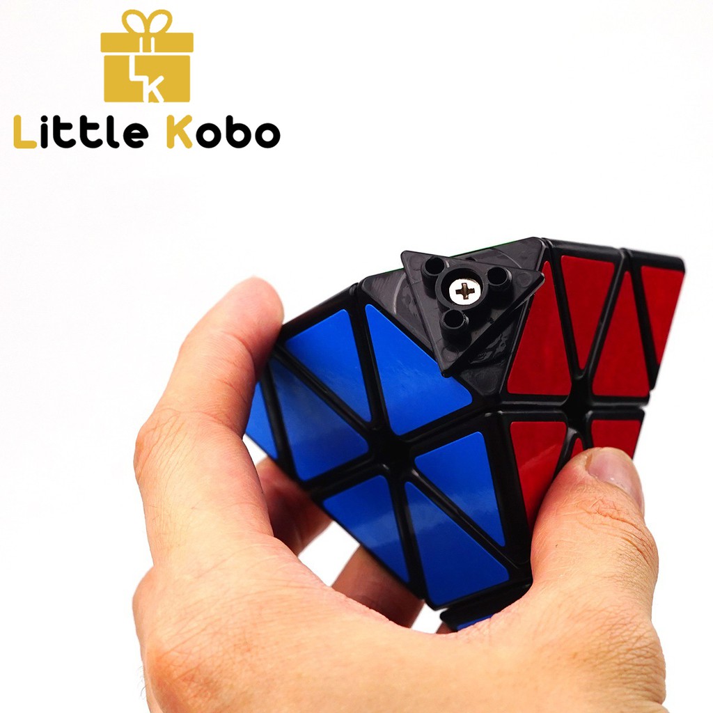 Rubik QiYi Pyraminx QiMing A/ QiMing S2 Viền Đen Stickerless Rubic Tam Giác Kim Tự Tháp Đồ Chơi Trí Tuệ