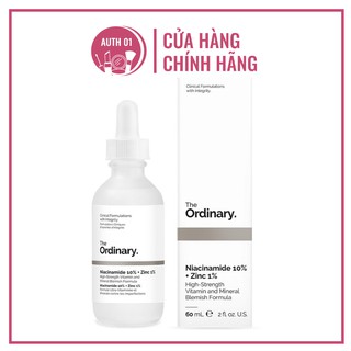 Tinh Chất The Ordinary Niacinamide 10% + Zinc 1%