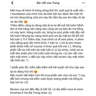 Phấn phủ bột Innisfree No Sebum Moisture Powder
