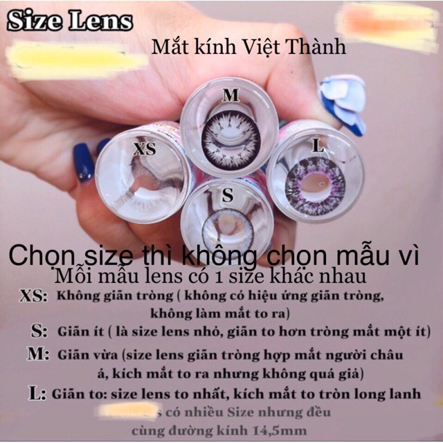 SWT JKR [Giá sỉ] 1 cặp Lens 0 độ phổ biến màu TẶNG KHAY hạn tiêu dùng 6 tháng trong khoảng ngày mở nắp 28 20