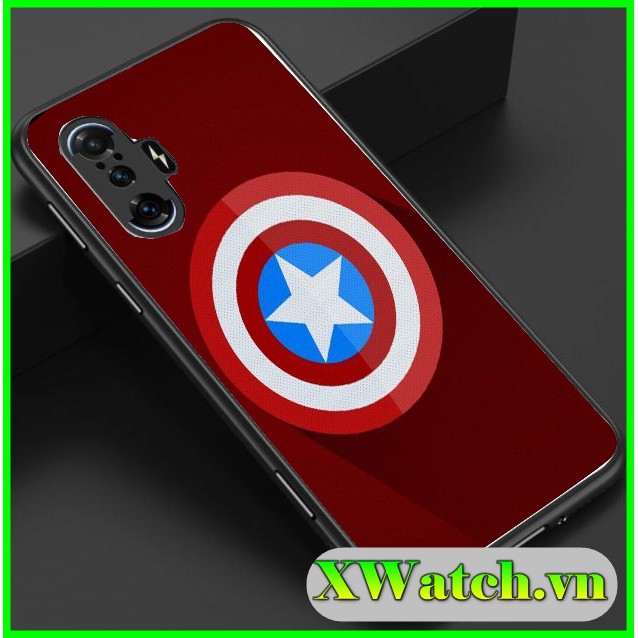 Ốp lưng dẻo TPU Xiaomi Redmi K40 Gaming in hình Avengers siêu anh hùng