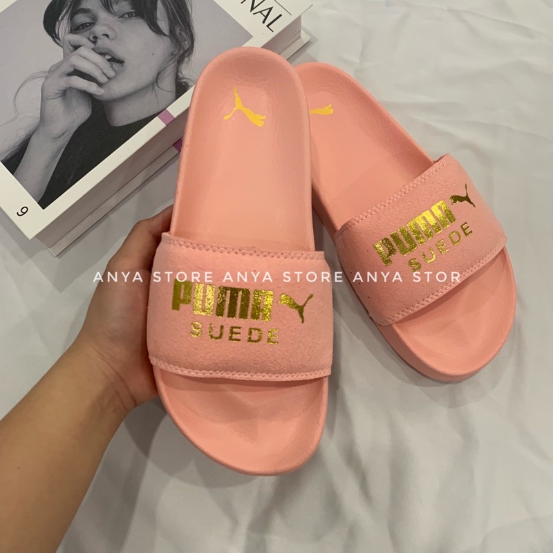 Dép 𝗣𝗨𝗠𝗔 𝗕𝗜𝗚𝗦𝗘𝗔𝗡 𝗚𝗥𝗘𝗬 Nam Nữ quai ngang [ Fullbox + hỗ trợ đổi size ]