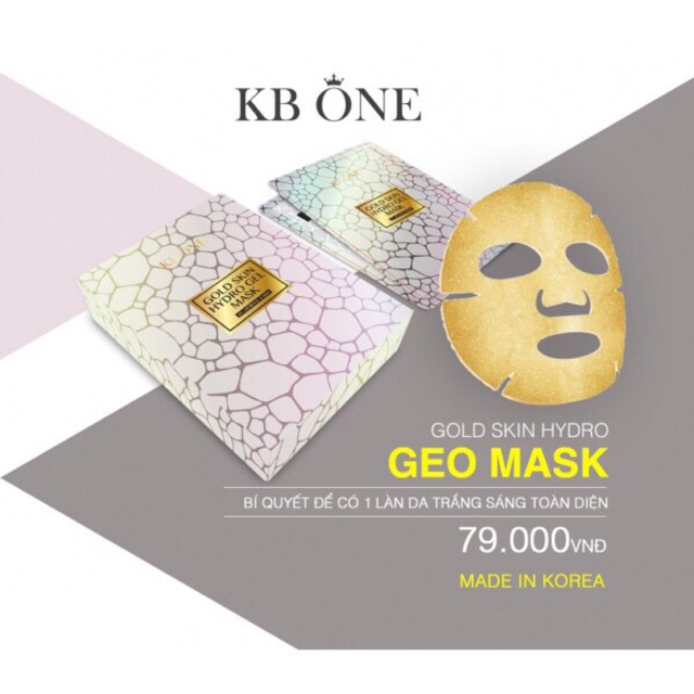 Mặt nạ Kbone mặt nạ vàng 24k