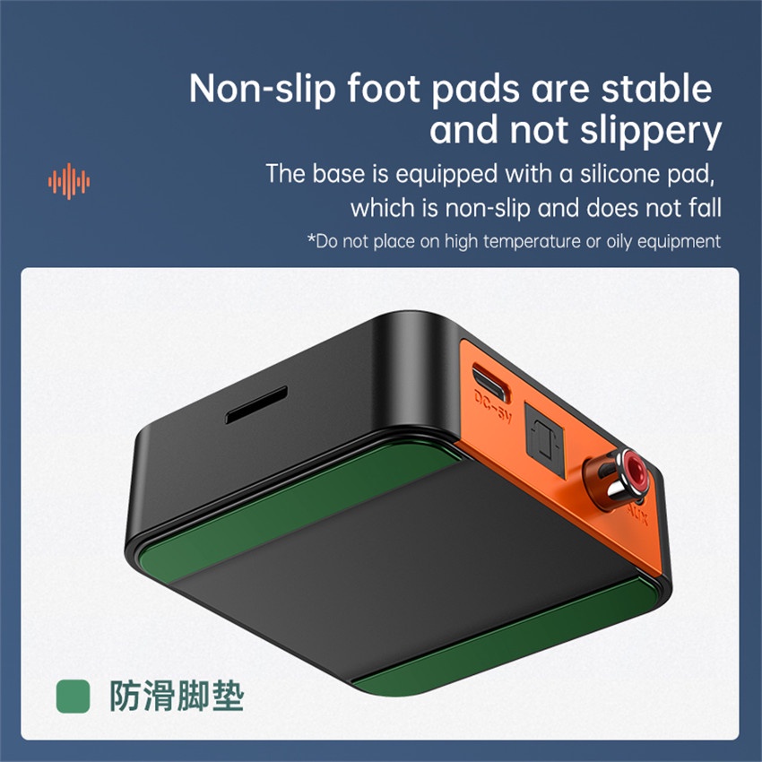 Bộ Chuyển Đổi Âm Thanh Không Dây Bluetooth 5.1 3D AUX 3.5mm Cho Loa Xe Hơi