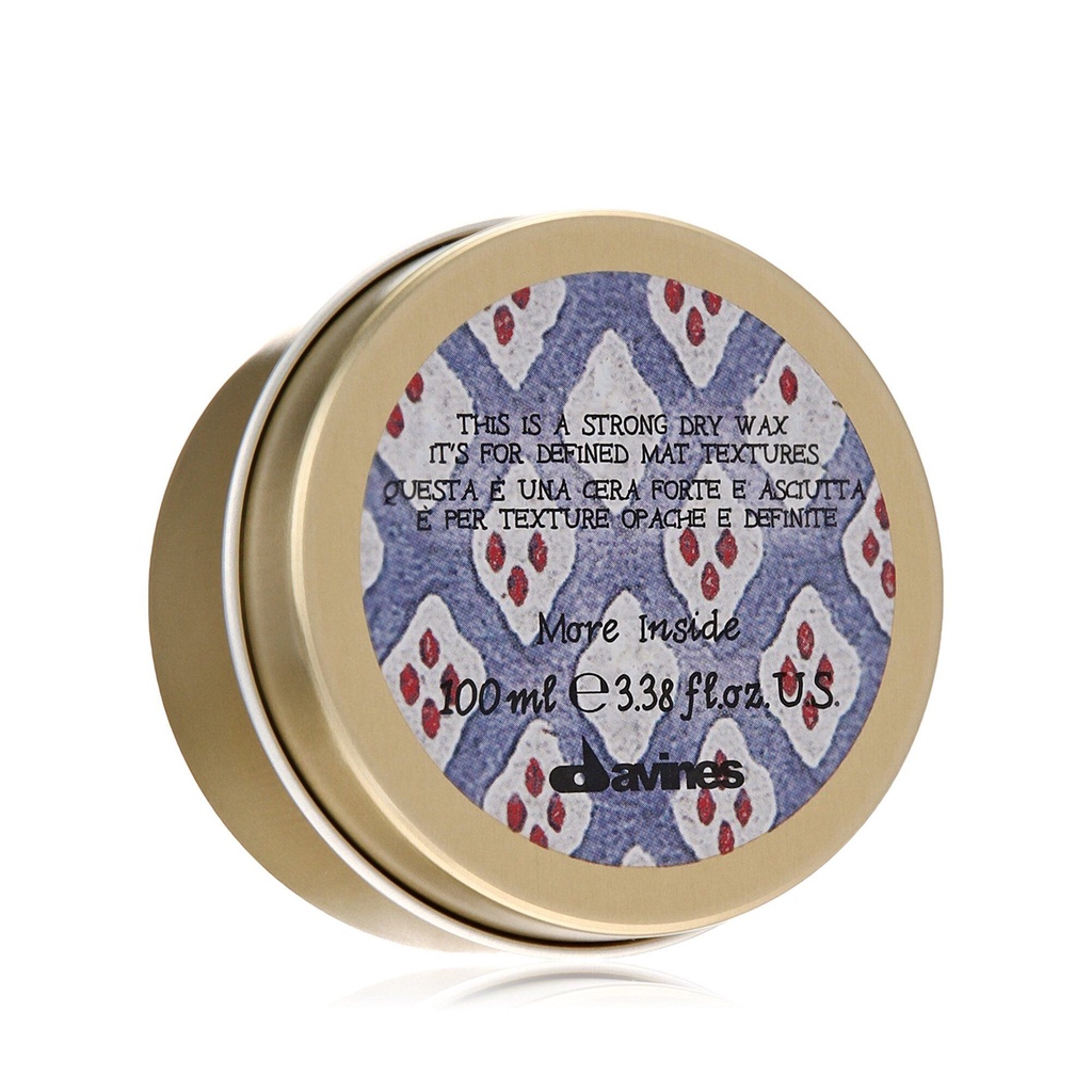 Sáp giữ nếp siêu cứng DAVINES STRONG DRY WAX 75g