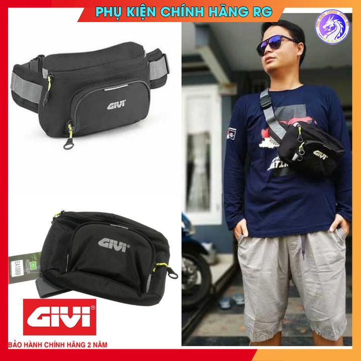 Túi đeo hông Givi EASY-T - EA108BV hàng chính hãng bảo hành 2 năm túi nam đẹp kiểu dáng mới