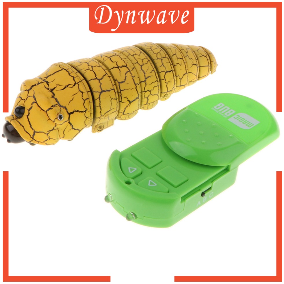 Đồ Chơi Sâu Bướm Điều Khiển Từ Xa Hồng Ngoại 4inch Cho Halloween