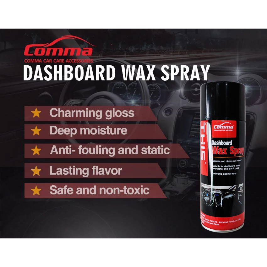 [FSALE] Chai Xịt Dưỡng Nhựa Nhám, Ghế Da, Nội Thất Xe Ô Tô, Xe Máy - THIS DASHBOARD SPRAY - MILOZA