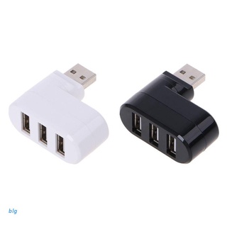 Bộ chia 3 cổng usb 2.0 xoay 180 độ tốc độ cao cho pc notebook laptop
